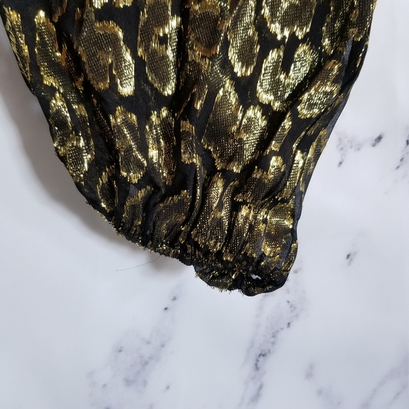 A.L.C Logan Long Sleeve Twist Front Blouse Top, 6 - Picture 14 of 16